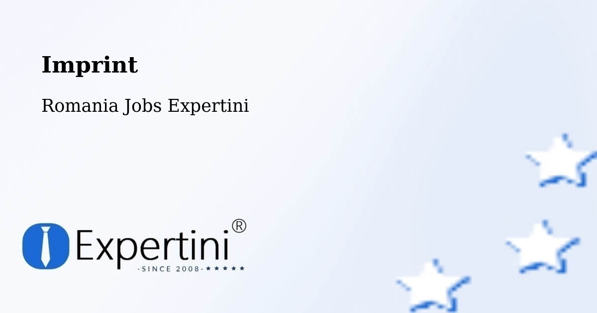 Imprint – Comuna Lumina - Romania Jobs Expertini